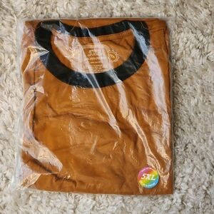 5XL Big Bud Press Terracotta Brown Ringer Tee NIB